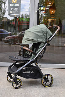 Коляска прогулянкова El Camino BEYA ME 1127, Khaki Green