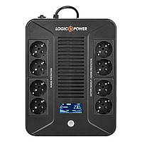 Джерело безпер. живлення Logicpower LP-UL800VA-8PS , 8 розеток Шуко