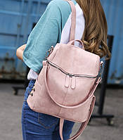Стильный женский рюкзак сумка Искусственная кожа, Розовый e11p10