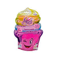 Вязкая масса Fluffy Slime FLS-02-01U упаковка 500 мл Розовый Игрушки Xata