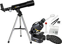 Мікроскоп National Geographic Junior 40x-640x + Телескоп 50/360 з кейсом (9118200) e11p10