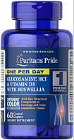 One Per Day Glucosamine, Vitamin D3 & Boswellia 60 Caplets