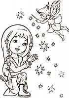 Детская книга раскрасок : Для девочек 670014 на укр. Игрушки Xata