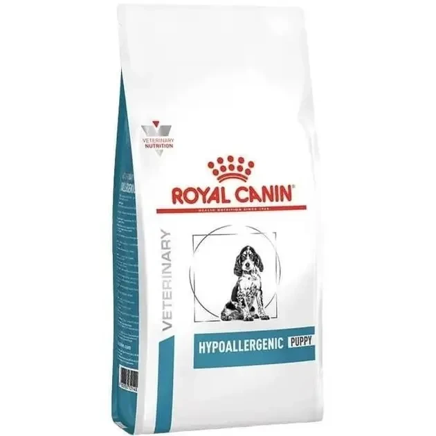 Сухий корм Royal Canin Hypoallergenic Puppy для цуценят при харчовій алергії 1.5 кг