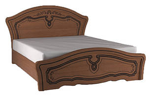 Ліжко Альба горіх світлий