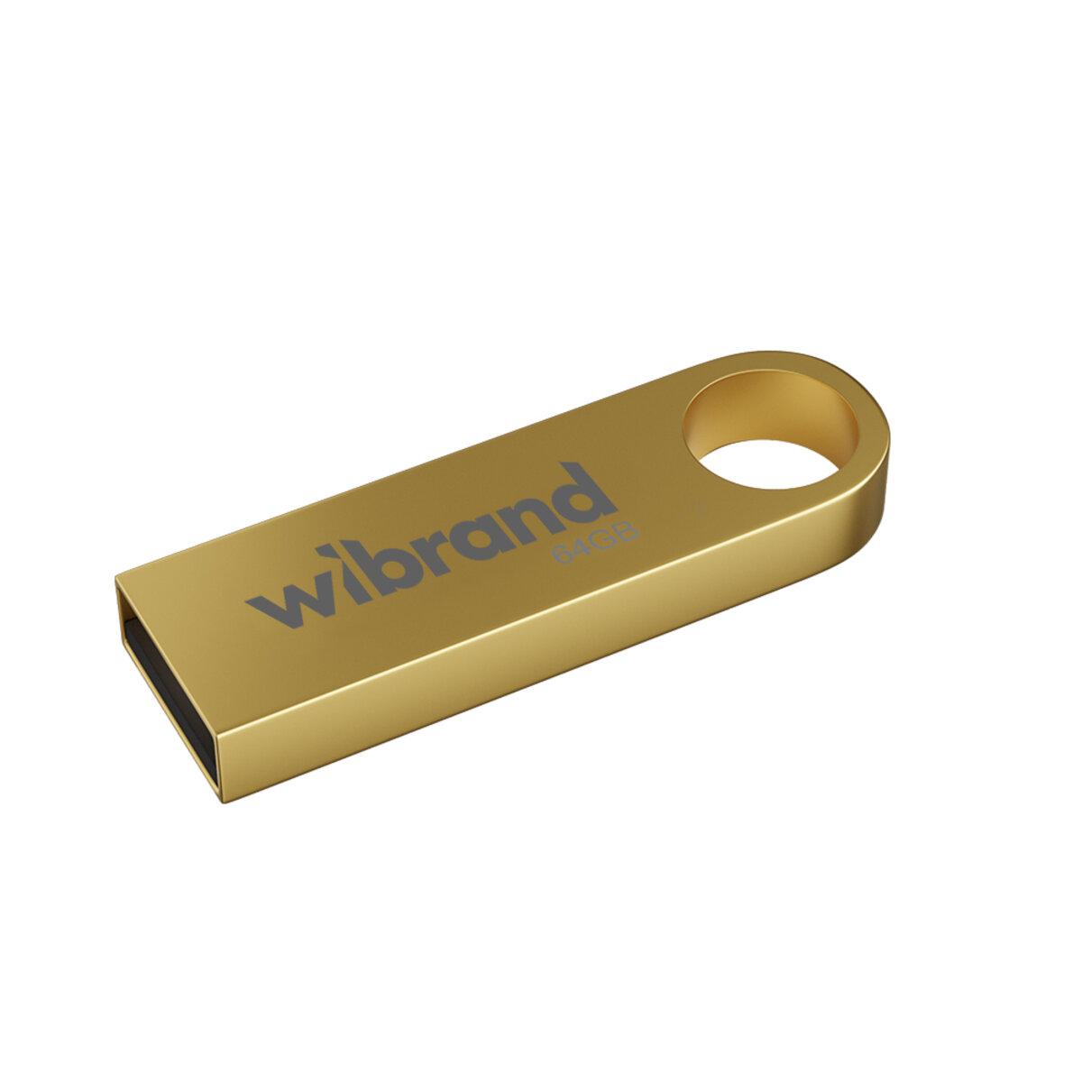 USB флешка Wibrand Puma 64GB Gold (WI2.0/PU64U1G)