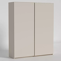 Большой шкаф-купе для одежды в спальню 230х60х240 Доминика ДСП Сатин 18 Luxe Studio