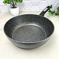 Сотейник 24*7,5 см з антипригарним покриттям для індукції Kamille