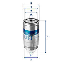 Топливный фильтр Ufi 24.379.00