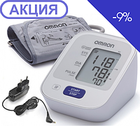 Автоматический тонометр с адаптером Omron M2 Basic (HEM-7121-ARU) (Япония)