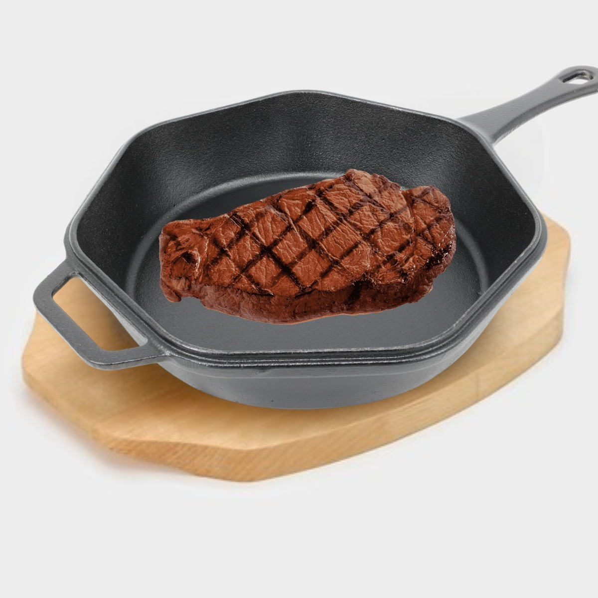 Сковорода чавунна A-PLUS 26 х 8.5 см (2600CFP)_