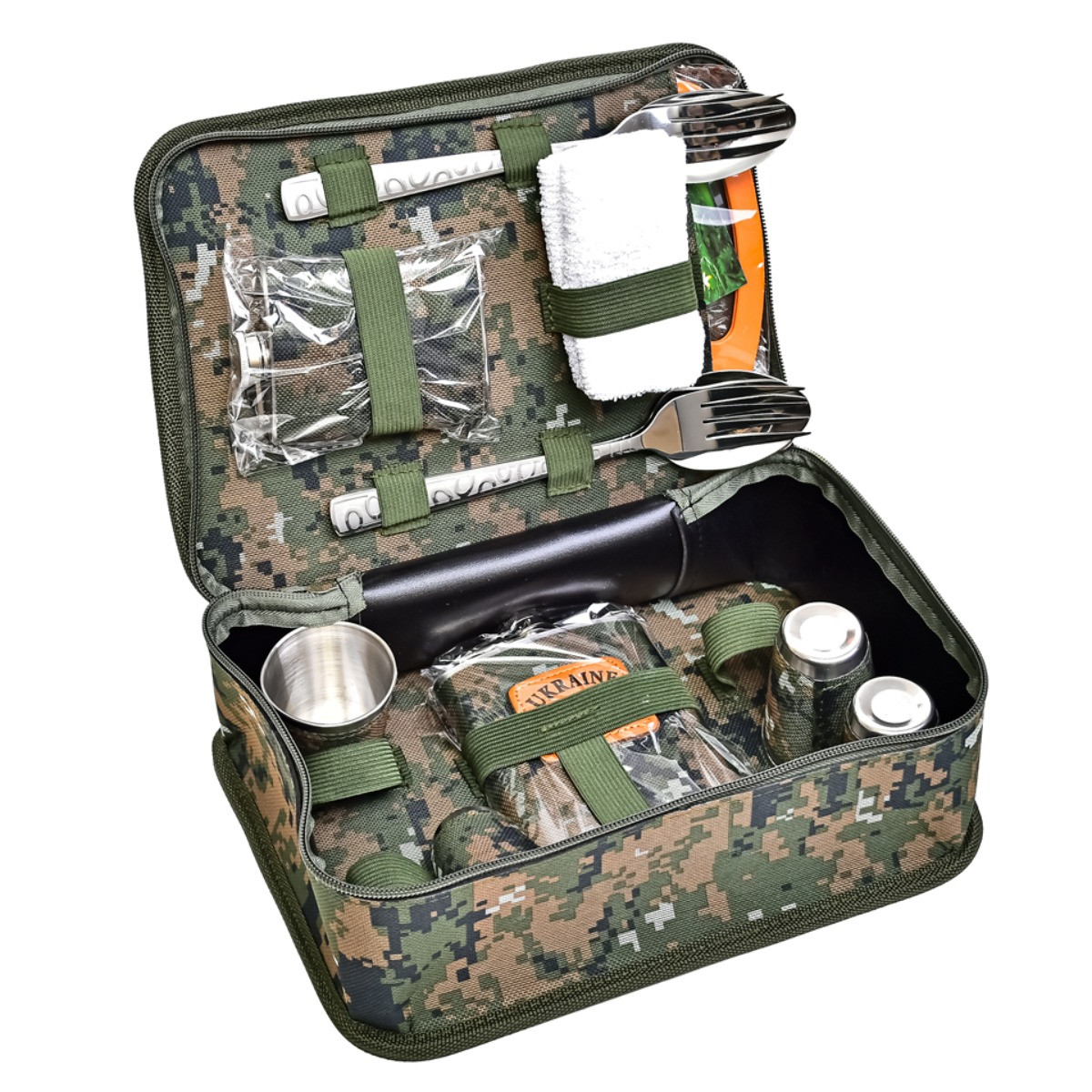 Туристичний набір для мисливця/рибака Ukraine 13 предметів (R31003)