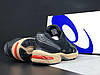 Чоловічі кросівки  Asics Gel-1130 Black Beige Orange (Чорні) Взуття Асікс Гель 1130 сітка замшеві вставки демісезон, фото 3