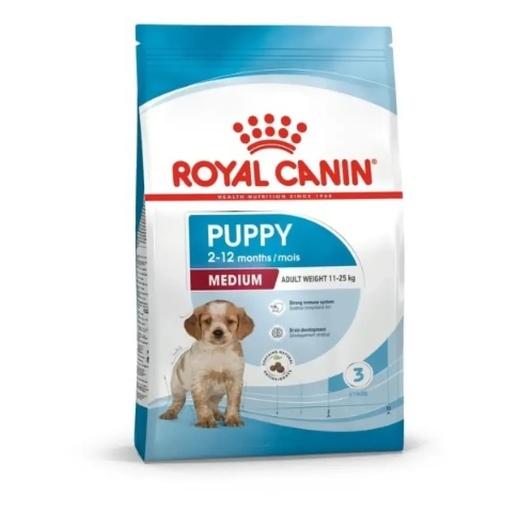 Сухий корм для собак Royal Canin Medium Puppy для цуценят середніх порід 4 кг