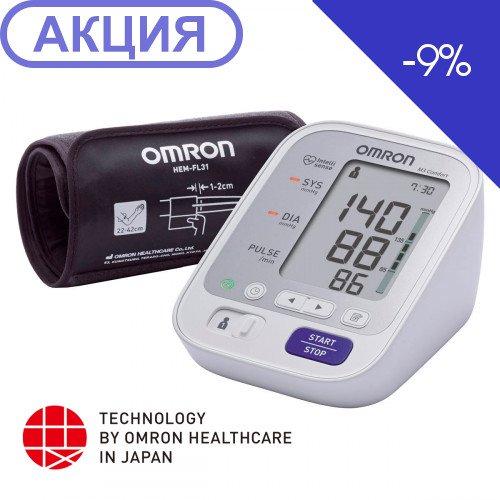 OMRON M3 Comfort з адаптером