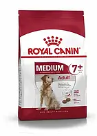Сухой корм для взрослых собак средних пород Royal Canin Medium Adult+7 старше 7 лет 4 кг
