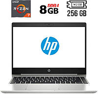 Хороший домашний ноутбук для работы и обучения, HP ProBook 445 G7 14" AMD Ryzen 7 4700U, Надежный бизнес-ноут