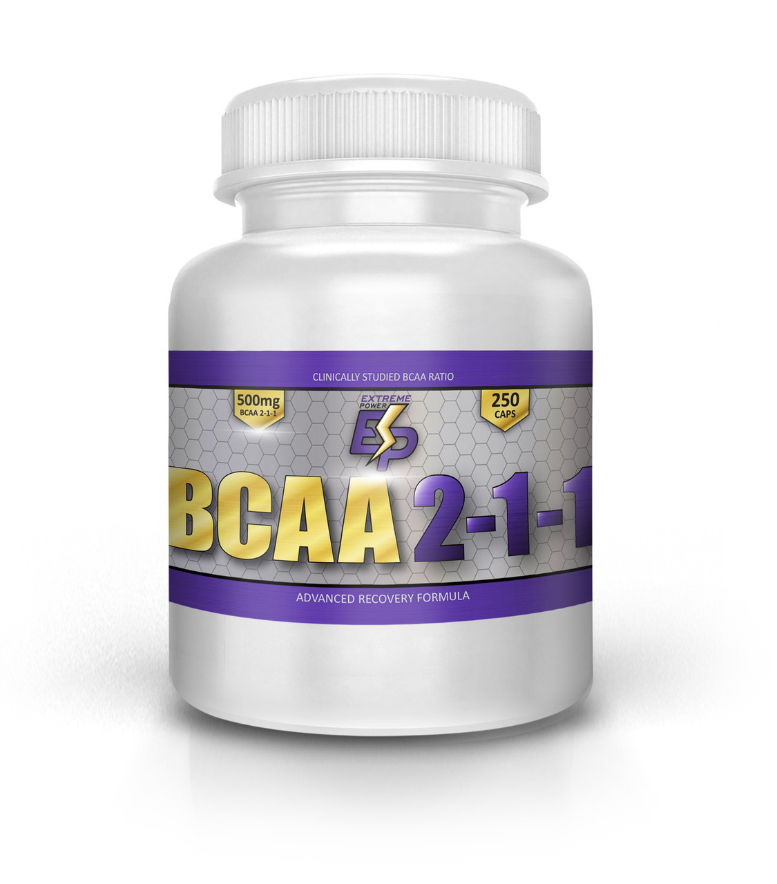 BCAA 2:1:1 (чистий бця) 500caps/500mg