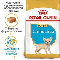 Сухий корм Royal Canin Chihuahua Puppy для цуценят породи чихуахуа 1.5 кг, фото 3