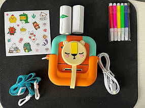 Цифровий дитячий фотоапарат FoxFoto миттєвого друку камера для дитини PRF, фото 2