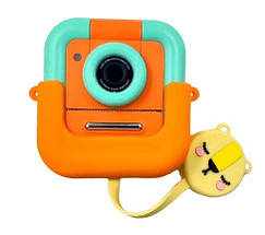 Фотопарат дитячий міні акумуляторний з USB Foxfoto, цифрова фотокамера для фото та відео з іграми PRF, фото 3