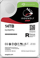 Накопитель HDD SATA 14.0TB Seagate IronWolf Pro NAS 7200rpm 256MB (ST14000NE0008) NB, код: 6708125