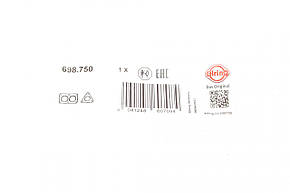 Прокладка труби вихлопної Toyota Corolla 1.4D 04-07 Elring 698750, фото 3