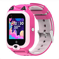 Детские умные GPS часы Wonlex KT22 Pink с видеозвонком (SBWKT22P) NB, код: 6932385