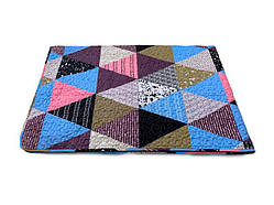 Ковдра-Покривало поліестер (П-887) Leleka-Textile 200х220 кольорова (1837/6117)