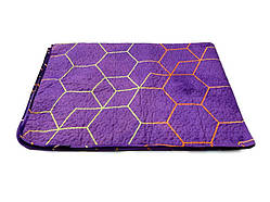 Ковдра-Покривало поліестер (П-897) Leleka-Textile 172х205 кольорова (1857/6230)
