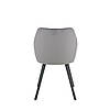 Стілець PEPIO чорний каркас/сірий, фото 9