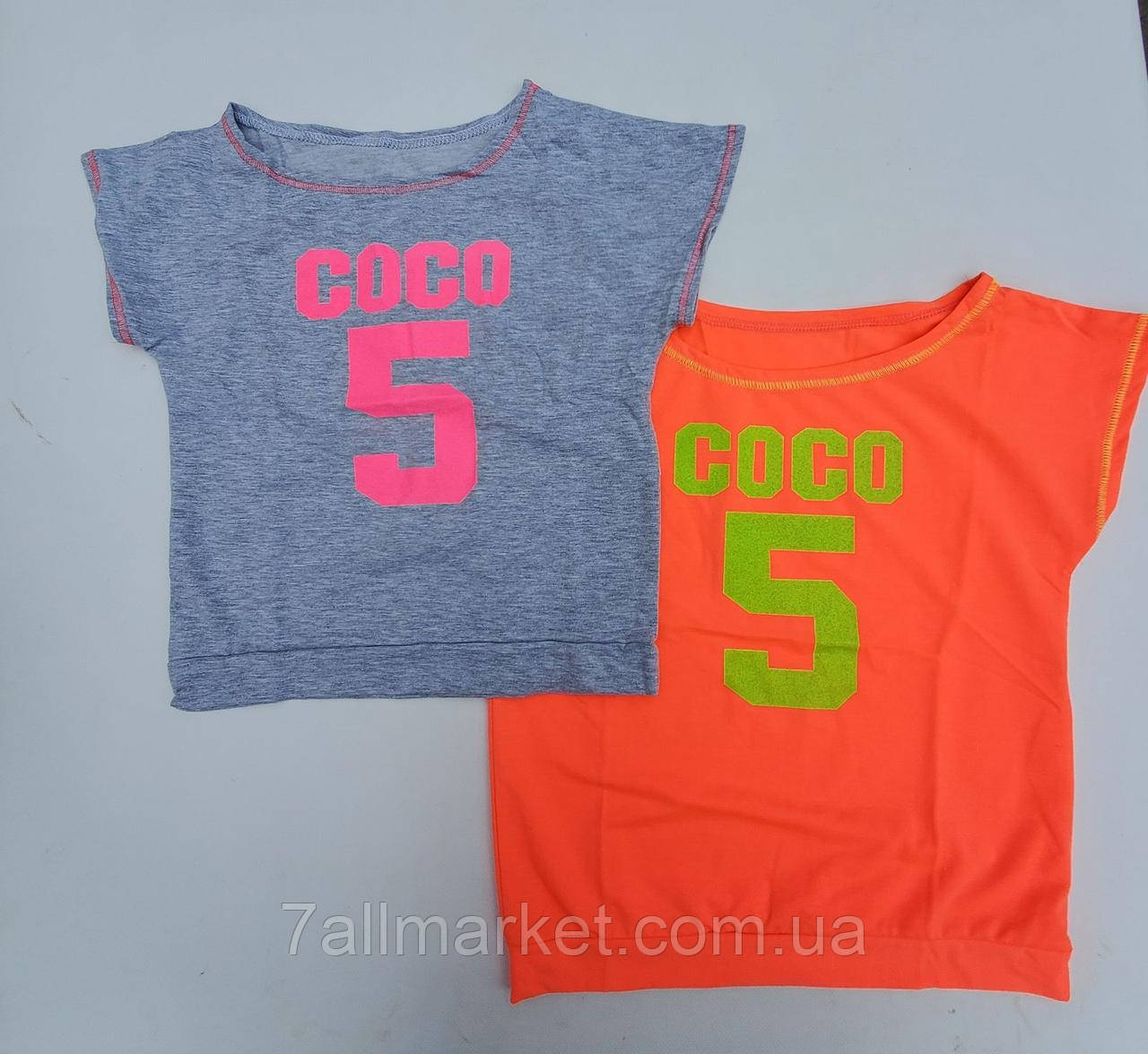 Футболка підліткова з накатом на дівчинку р-ри 30-34 (2 кв) "MARI" недорого від прямого постачальника