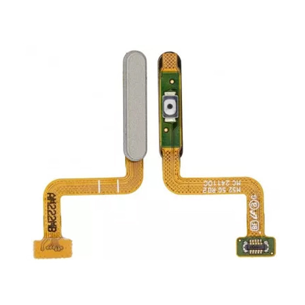 Шлейф Samsung M526B Galaxy M52 5G 2021 зі сканером відбитків пальців white