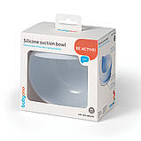 Дитяча силіконова миска з присоскою Baby Ono Блакитний, фото 4