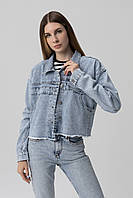 Куртка джинсовая женская Noa Noa 9778 L Голубой (2000989991731)