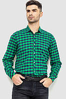 Рубашка мужская в клетку байковая зелено-синий 214R15-31-002 Ager M KC, код: 8385845