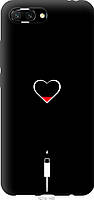Чехол tpu черный Endorphone Huawei Honor 10 Подзарядка сердца (4274b-1496-26985) MY, код: 7970279