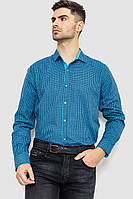 Рубашка мужская в клетку байковая сине-голубой 214R99-33-022 Ager M GG, код: 8385563