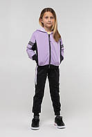 Спортивный костюм для девочки S&D 6776 кофта штаны 116 см Сиреневый 2000989917335