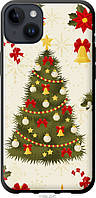 Чехол tpu черный Endorphone iPhone 14 Plus Новогодняя елка (4198b-2645-26985) MY, код: 7941416
