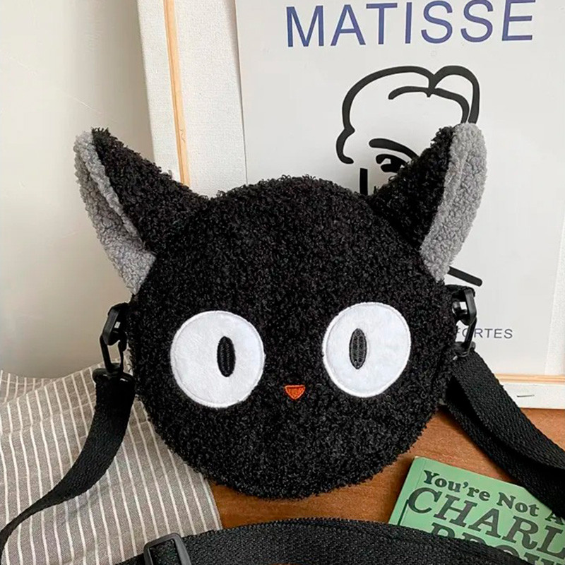 Сумка дитяча Чорний Кіт 18х16 см, фото 1