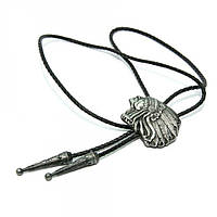 Галстук боло Handmade Gofin Bolo-52068 Индеец Черный GG, код: 1234339