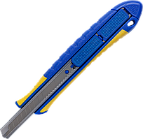 Ніж канцелярський (9мм, з гумовими вставками) Buromax BM.4603
