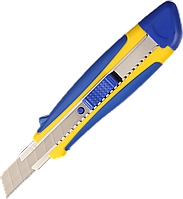 Ніж канцелярський (18мм, з гумовими вставками) Buromax BM.4616