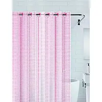 Шторка для душа прозрачная 3d шторка для ванной 180х180см Розовый