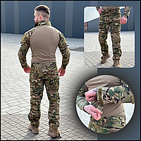 Армейские штаны и убакс зсу костюм тактический g2 мультикам, набор штаны убакс мужской BaGr