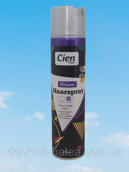 Лак для волосся Об'єм і сяйво Cien Hairspray Volume 400 мл