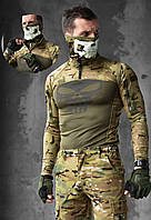Тактическая рубашка убакс ubacs мультикам Убакс мультикам для военнослужащих Материал Coolpass BaGr