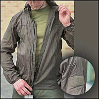 Куртка олива бойова непромокальна, тактична Куртка Армії літо, оливкова форма зсу, куртка воєнторг BaGr