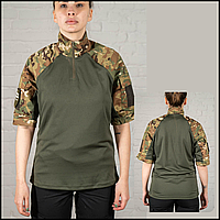 Армейская тактическая рубашка убакс мультикам , тактические боевые рубашки УБАКС UBACS, мужские рубахи gear